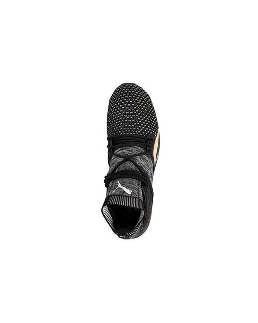 PUMA Black Blaze Of Glory Limitless Hi Evoknit Khaki' for men