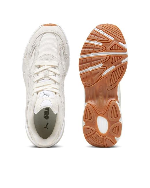 PUMA White Teveris Nitro 'Corduroy Frosted Ivory' for men