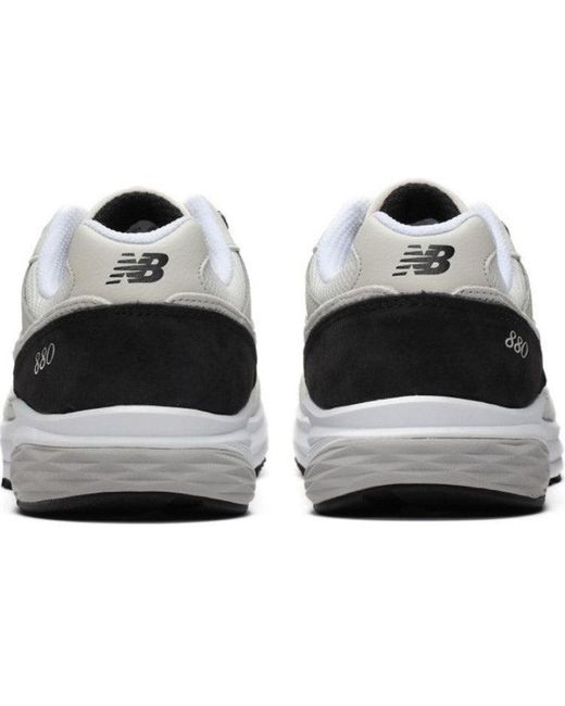 New Balance White 880 Series 2E for men
