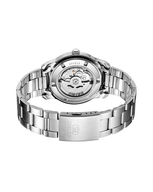 Seiko Metallic No. 5 Sports Steel Strip Waterproof Business Mechanical Watch