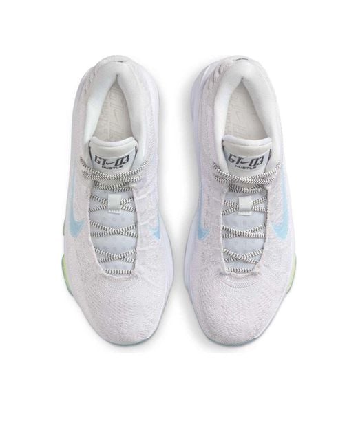 Nike Blue Air Zoom Gt Hustle 3 Ep 'Pure Platinum Glacier' for men