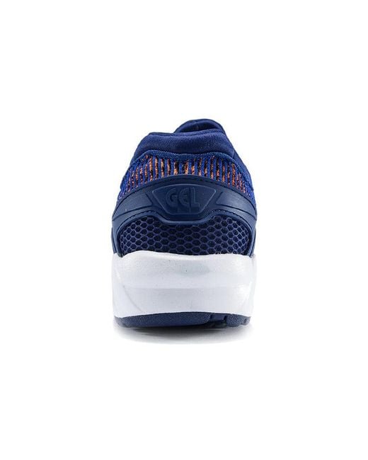 Asics Blue Gel-Kayano Trainer Evo Print' for men