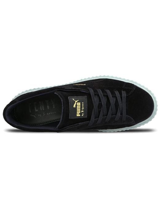 PUMA Black (Wmns) Fenty X Suede Creeper 'Peacoat'