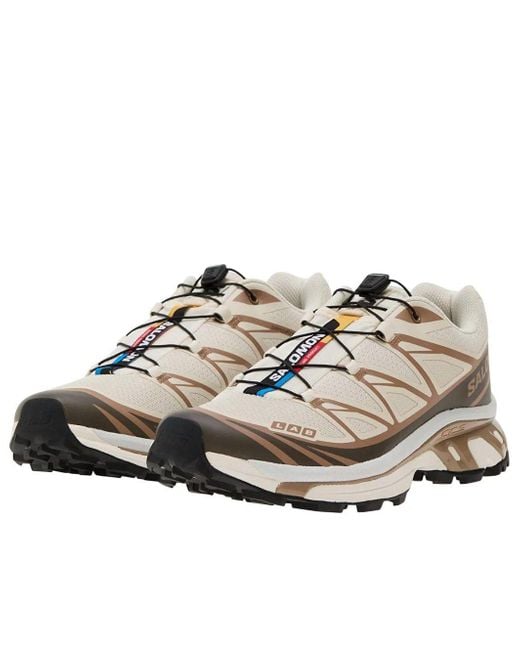 Salomon White Xt-6 'Almond Milk Portabella' for men