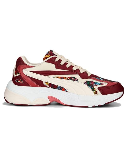 PUMA Red (Wmns) Teveris Nitro X Liberty Of London 'Floral'