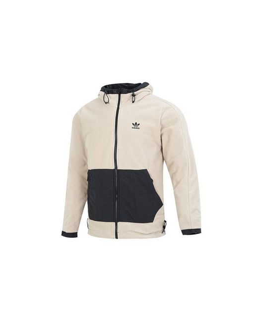 Adidas Blue Original Reversible Polar Fleece Jacket for men
