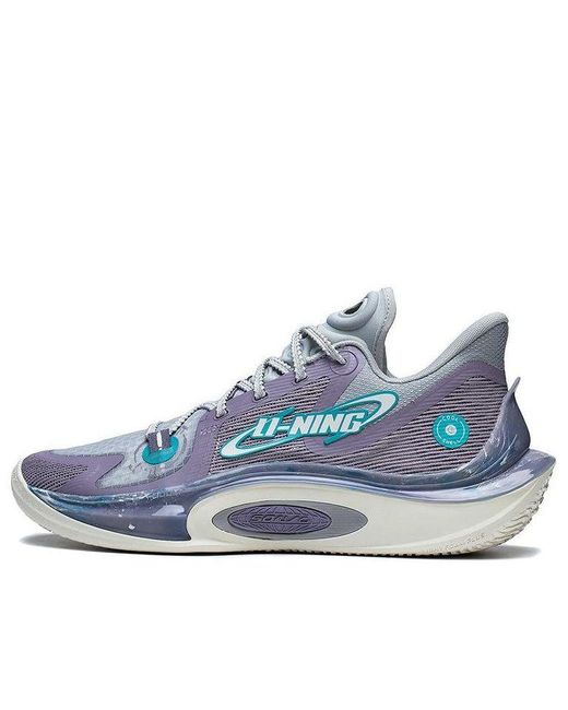 Li-ning Blue Sonic 11 Astro-S1 Grau' for men