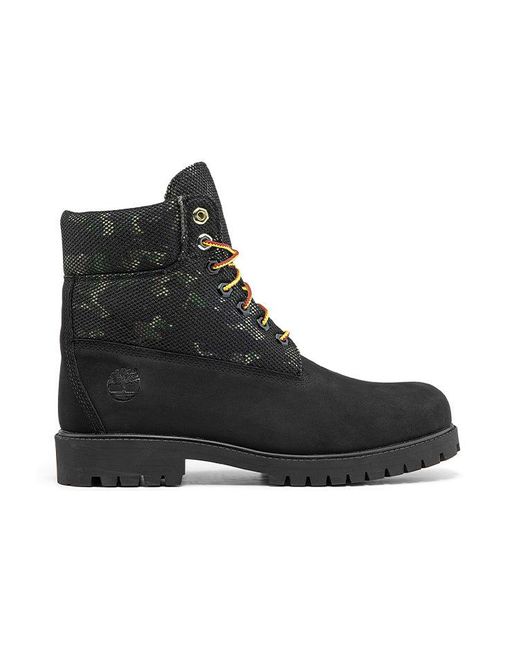 Timberland Black Heritage 6 Inch Boot for men