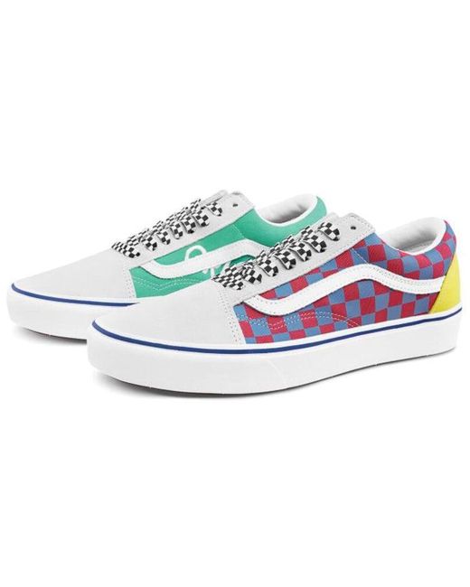 Vans White Ramp Tested Comfycush Old Skool 'Multi' for men