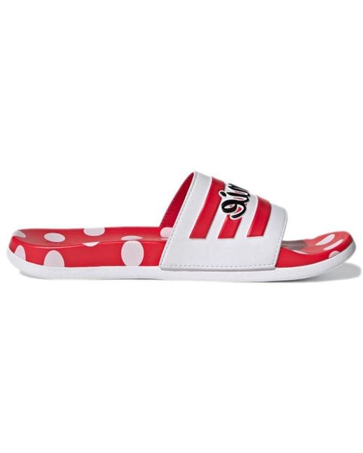 Adidas Red (Wmns) Disney X Adilette Comfort Slide 'Minnie Mouse'