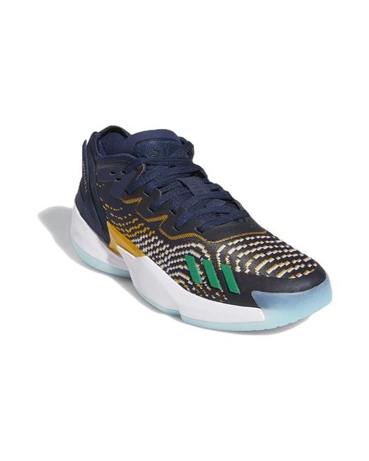 Adidas Blue D.O.N. Issue #4 'Utah Jazz' for men