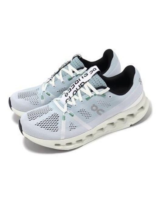 On Shoes White Cloudsurfer 'Mineral Aloe' for men