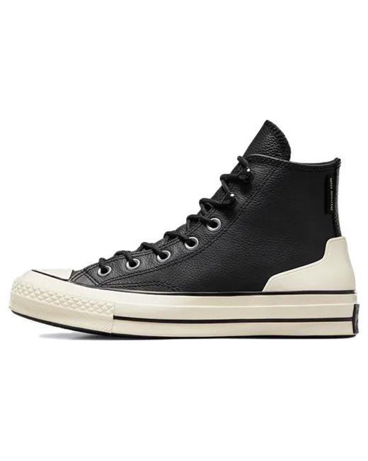 Converse Black Chuck 70 Leather High for men