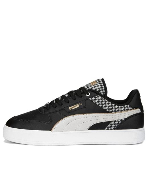 PUMA Black Caven Dime Houndstooth for men