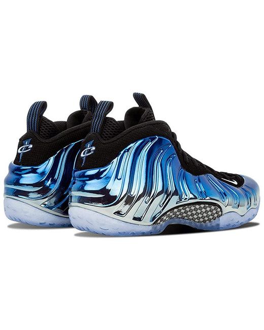 Nike Blue Air Foamposite One Prm Mirror' for men