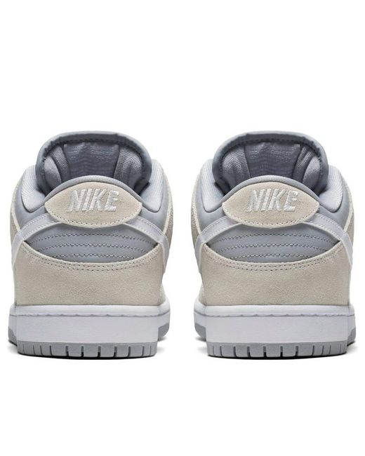Nike White Sb Dunk Low 'Summit' for men