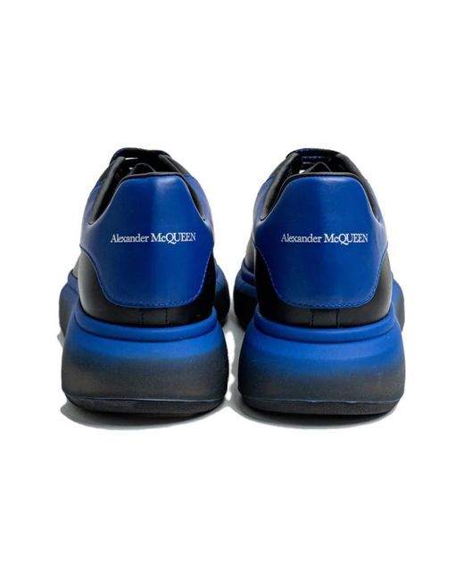 McQueen Blue Oversized Sneakers for men