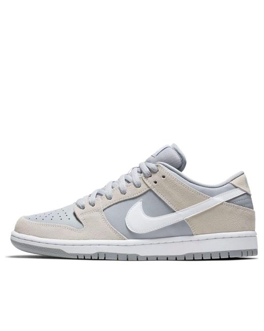 Nike White Sb Dunk Low 'Summit' for men