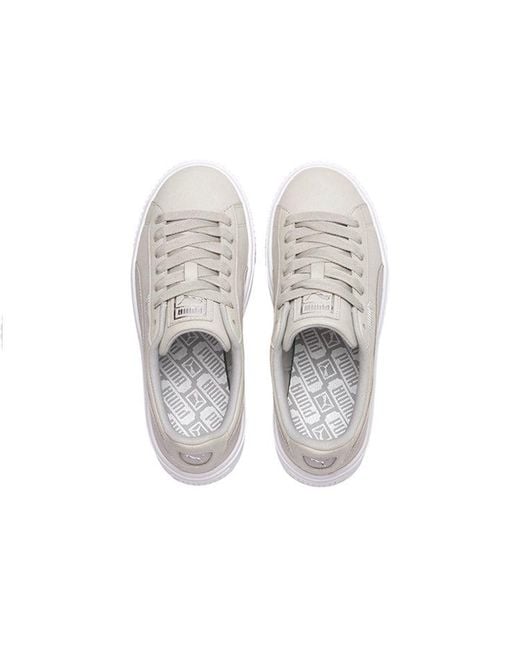 PUMA White (Wmns) Platform 'Shimmer