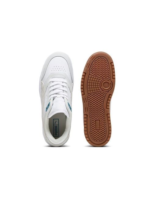 PUMA White Doublecourt Prm Vapor' for men