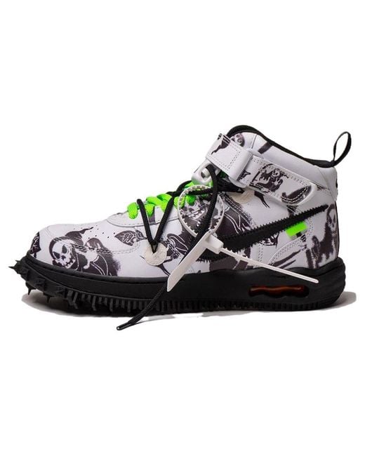 Nike Black X Off- Air Force 1 Mid 'Grim Reaper' for men