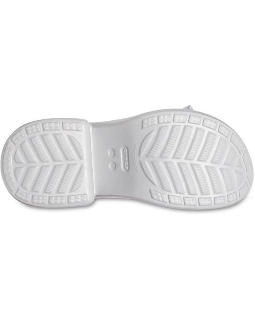 CROCSTM Gray (Wmns) Siren Metallic Bow Clogs