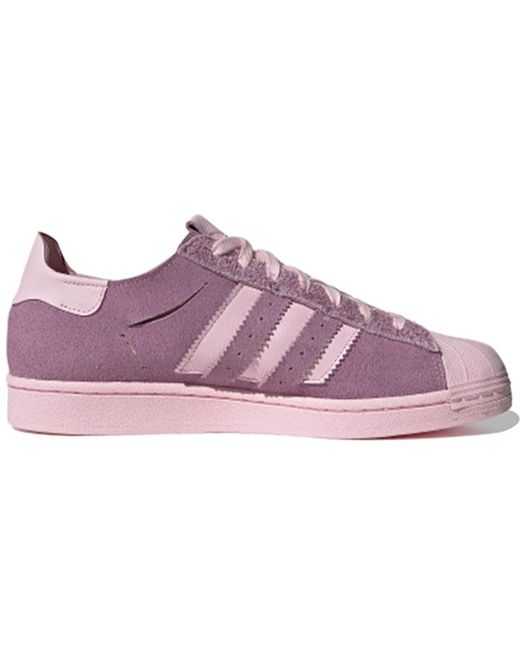 Adidas Purple Superstar 'Minimalist Icons for men