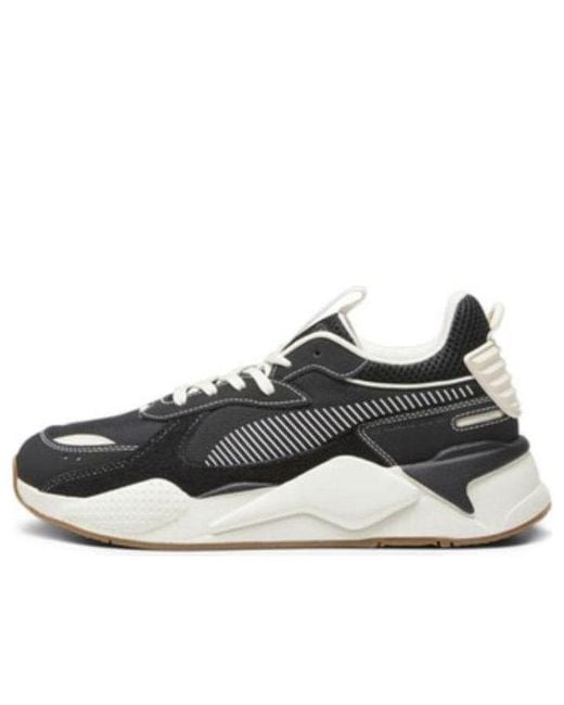 PUMA Black Rs-x Suede Trainers for men