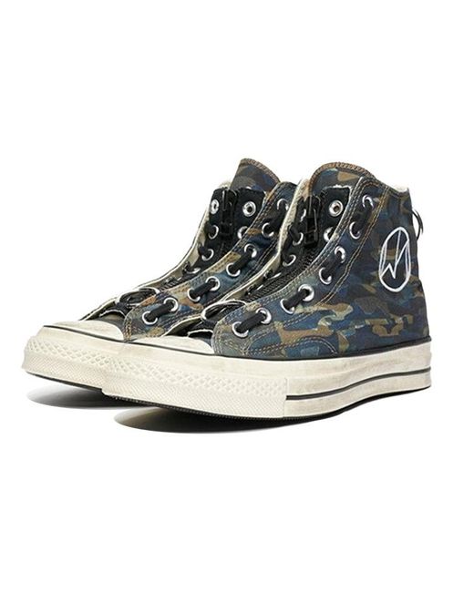 Converse Blue Undercover X Chuck 70 Hi 'Camo' for men