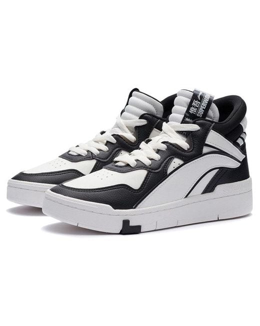 Li-ning Blue (Wmns) Superwave Mid 'Snow'