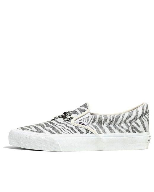 Vans White Needles X Vault Classic Slip-On V 'Animal Print for men