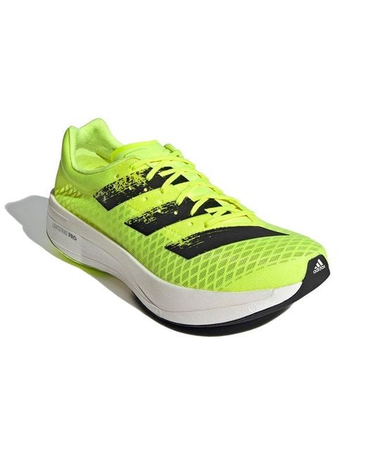 Adidas Yellow Adizero Adios Pro 'Sunrise Bliss' for men