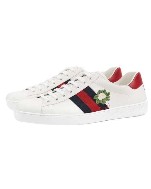 Gucci White Ace 'Cauliflower' for men