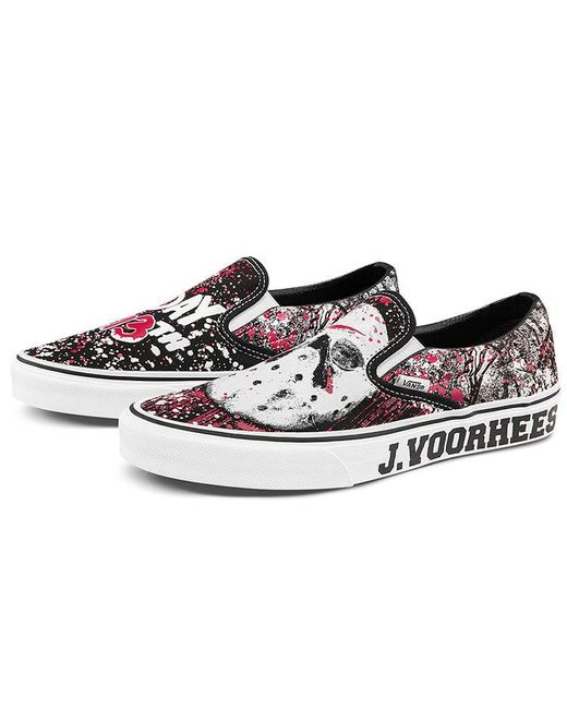 Vans White House Of Terror X Classic Slip-On 'Friday The 13Th' for men