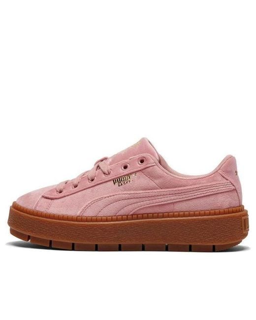 PUMA Pink (Wmns) Platform Trace V
