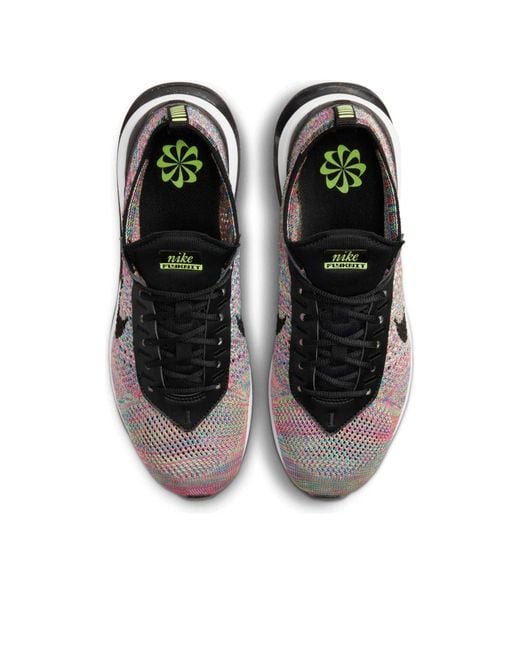 Nike Black Air Max Flyknit Racer Dm9073-300 Multicolor Running Shoes Nr5942