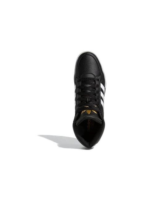 Adidas Black Hard Court High for men