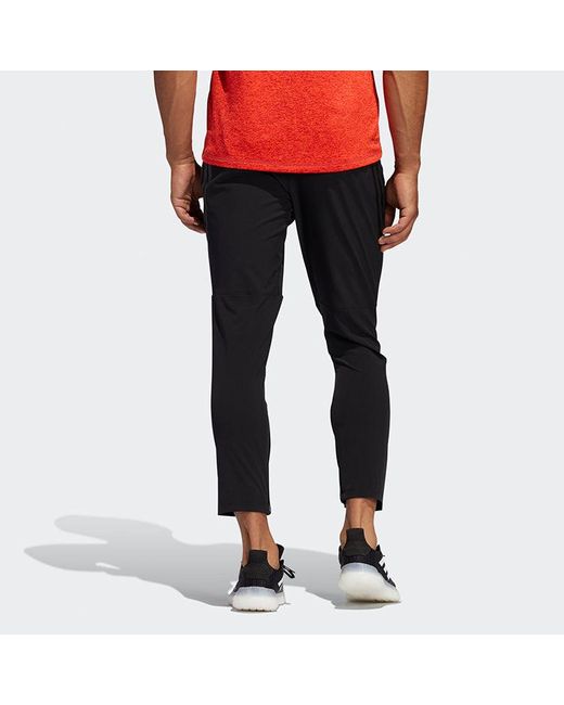Adidas Black Logo Printing Cone Training Pants for men