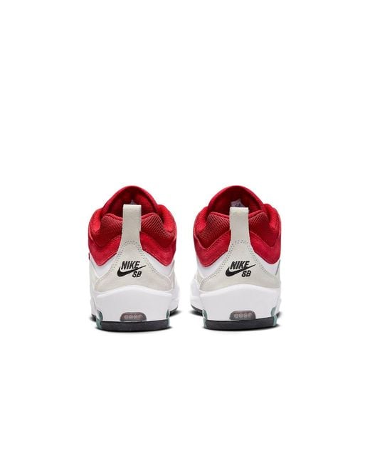 Nike Red Air Max Ishod Shoes for men