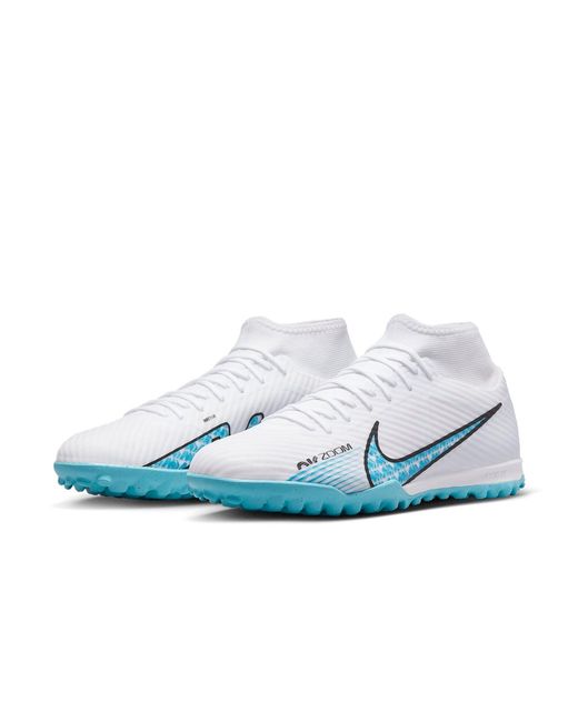 Nike Blue Mercurial Superfly 9 Academy Tf 'Blast Pack' for men