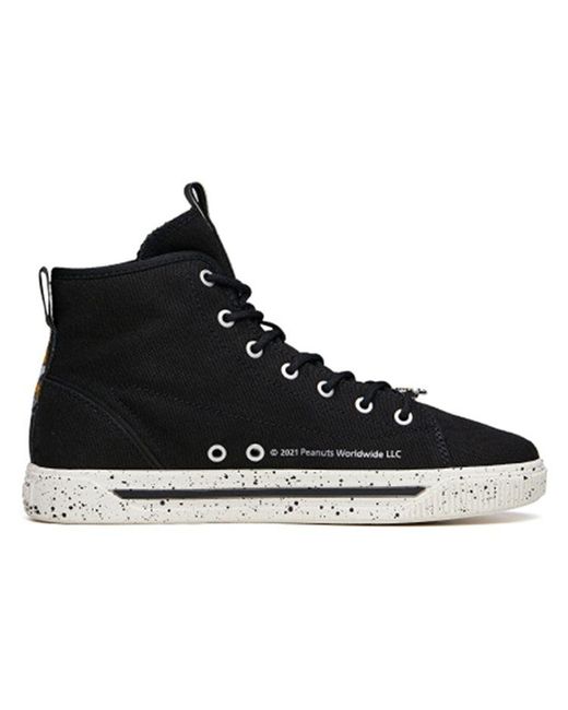 Anta Black (Wmns) X Snoopy High Top