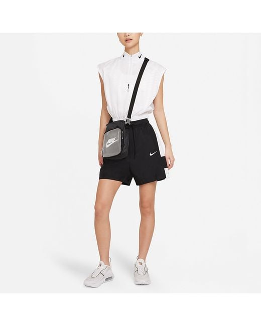 Nike Black (Wmns) As W Sportswear Rpl Essntl Gx Hr Sho