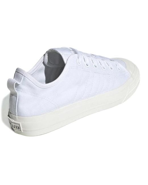 Adidas White Nizza Rf 'Triple' for men