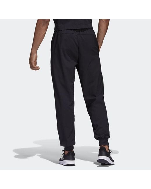 Adidas Blue Logo Bundle Feet Sports Pants for men