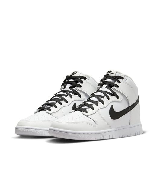 Nike White Dunk High 'Reverse Panda' for men
