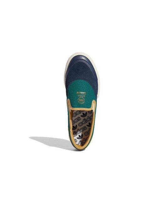 Adidas Blue Nizza Rf Slip-On 'Collegiate Collegiate' for men