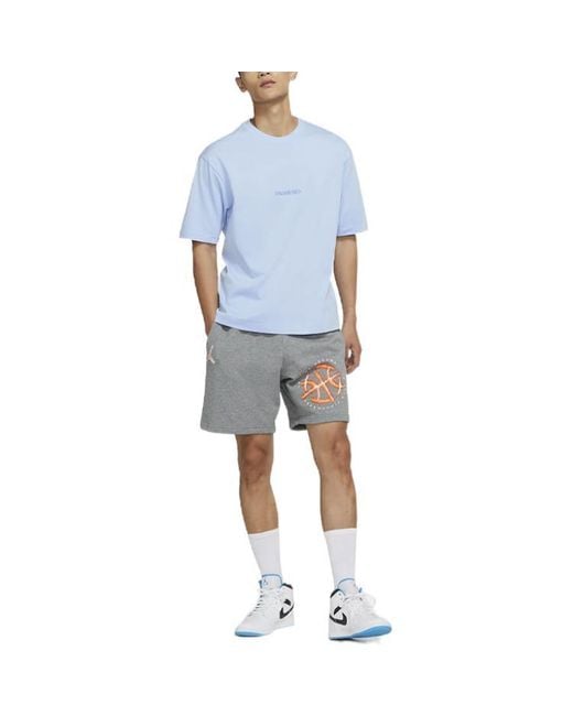 Nike Blue Casual Sports Breathable Short Sleeve T-Shirt for men