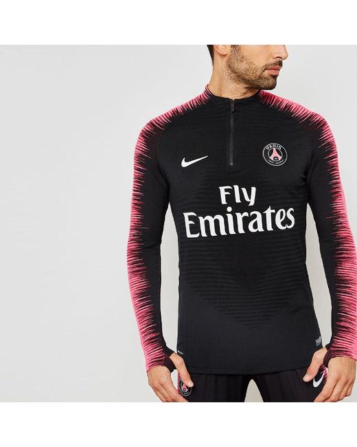 Nike Blue Contrasting Colors Alphabet Team Half Zipper Soccer Jacket for men