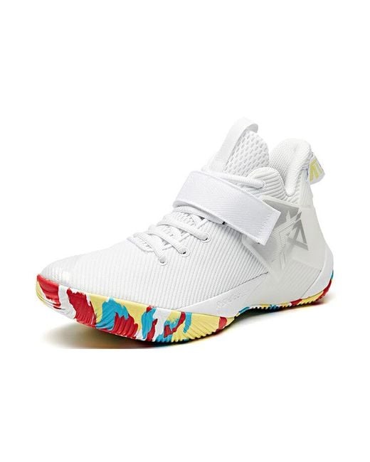 Anta White Endless Fire Multi-Color' for men