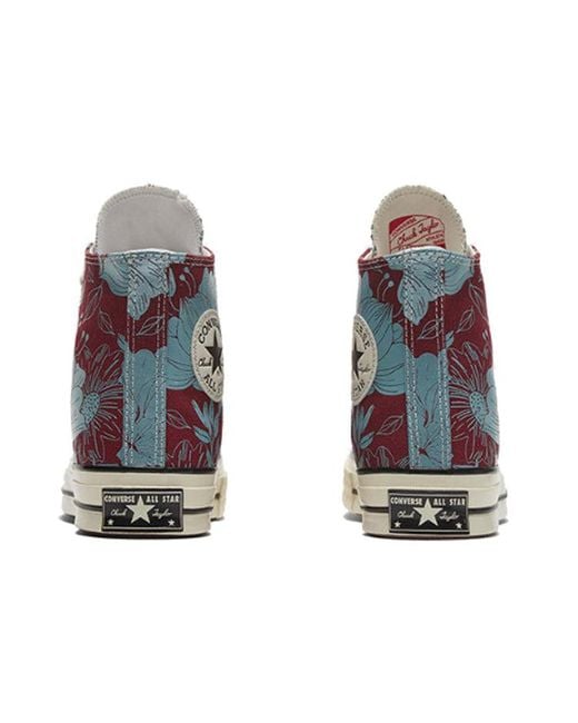 Converse Blue (Wmns) Chuck Taylor All Star 1970S Floral Sneakers
